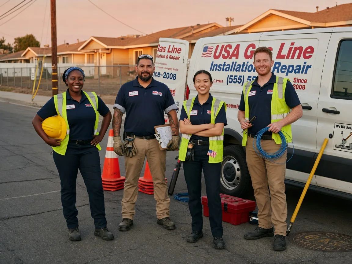 Gas Line Installation company in High Island, TX